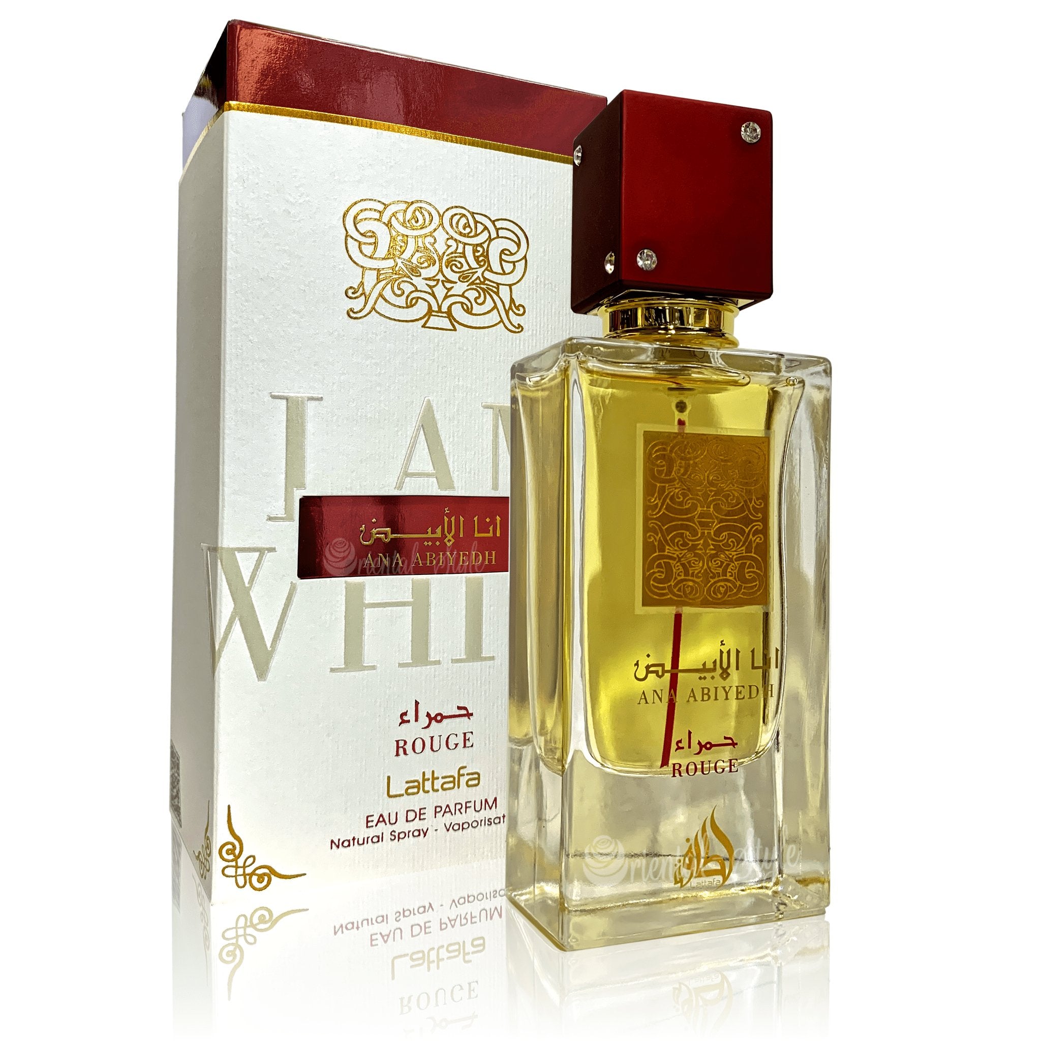 Ana Abiyedh Rouge By Lattafa Perfumes 60ml - Tega Scents